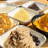 打动车来乐山必吃的一碗黑米凉糕‼️