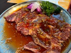 -明洞阿姨·韩式酱蟹烤肉·创意料理(三元桥店)