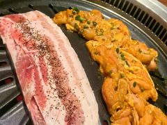 -明洞阿姨·韩式酱蟹烤肉·创意料理(三元桥店)