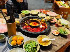 -渝大狮毛肚老火锅(遂宁万达店)