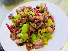 辣炒鸡心-华春餐馆(鱼山路店)