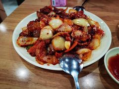 辣炒五花肉-贤花饭店(城阳店)
