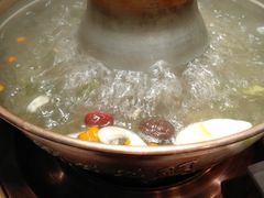 泉水清汤锅-京门老爆三·铜锅涮肉 爆肚(望京店)