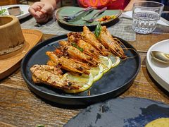 泰式秘制黑虎虾-喜洲吧·江畔老船厂·庭院餐厅(喜临院店)