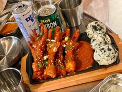 韩国火辣鸡爪-安又胖韩国烤肉