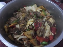 -炕锅羊肉土火锅面片大王