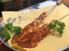 炭烤超级笔管鱼-必点海鲜·鲅鱼水饺(鞍山西道店)