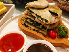 汪庄野菜煎饼-浙江西子宾馆·牡丹厅