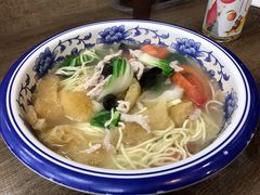 三鲜皮肚煮面-刘长兴(逸仙桥店)