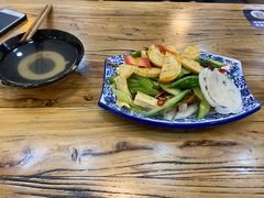 素拼-长青菠菜面·烧烤