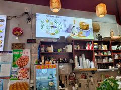 餐具摆设-梧州双钱龟苓膏(老街店)