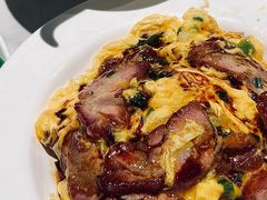 招牌叉烧葱花滑蛋饭-深仔记茶餐厅(亚士厘道店)