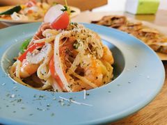 鲜虾培根意面-三喜有食(集美店)