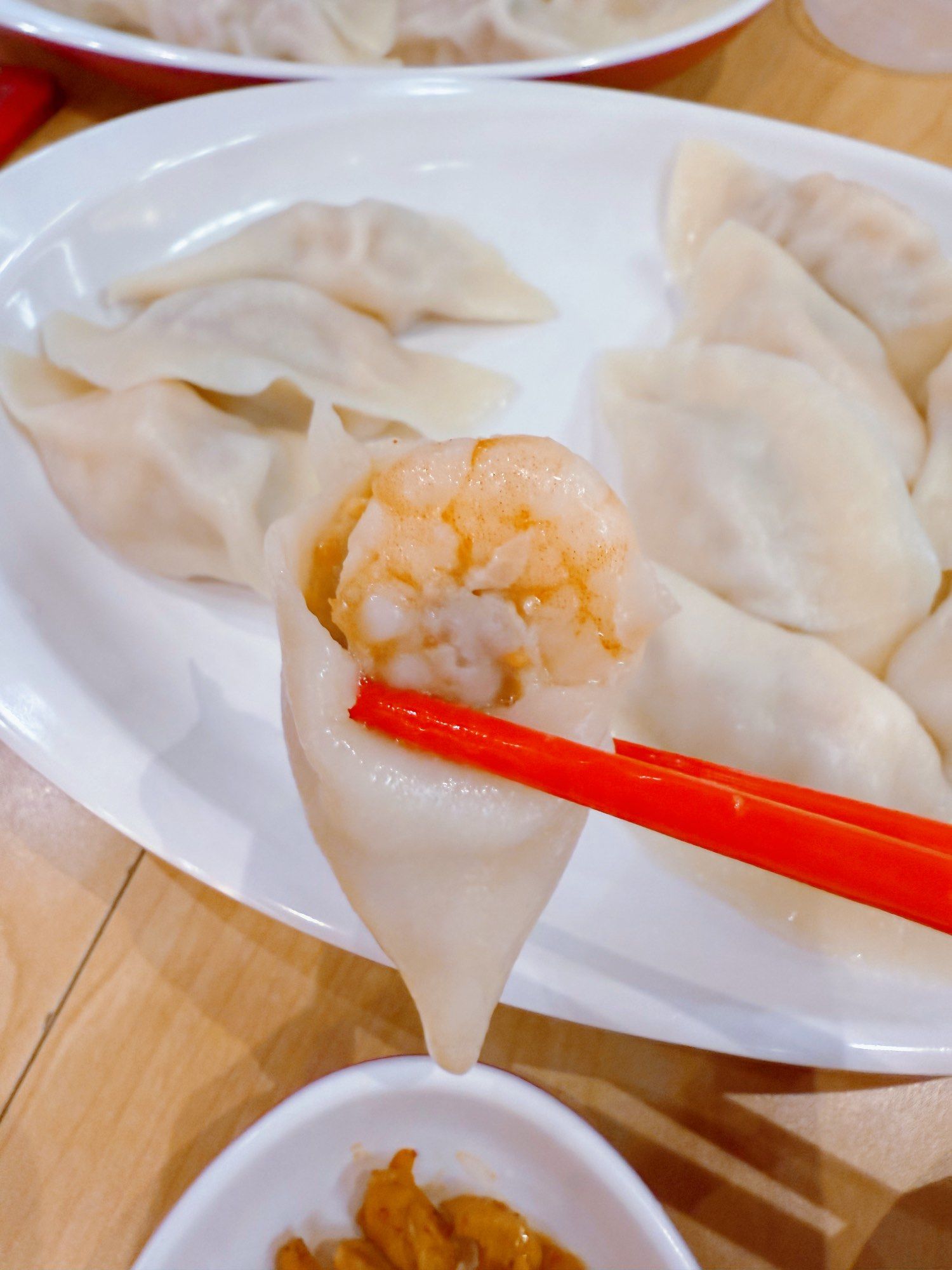 喜家德虾肉水饺