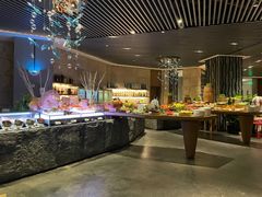 自助取餐区-海棠湾洲际-涛·海底餐厅·美人鱼·自助餐·海底隧道