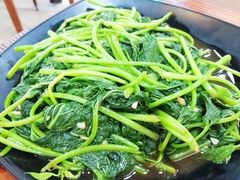 炒番薯叶-番禺大岗仙庙烧鸡(芳村店)