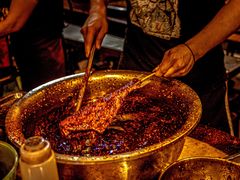 烤巴掌耗儿鱼-袁师傅烤肉(弹子石店)