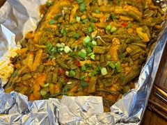 肉末豇豆烤茄子-杨老头鲜货烧烤(太古里店)