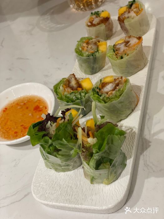 美奈小馆·越南料理(福田星河COCO Park店)芒果鱼柳米纸卷图片