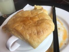 酥皮奶油蘑菇汤-天伦松鹤大饭店·欣妮咖啡