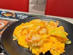 虾仁韭黄炒蛋-敏华冰厅(西红门荟聚店)