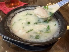 芫荽鱼片粥-山水茶艺馆·点心粤菜·30年老字号