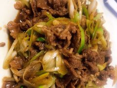 葱爆羊肉-清真永恒华威肉饼(潘家园店)