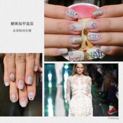 点击看大图 糖果指甲造型-光SPA科技美肤