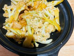 干锅有机花菜-秦䩊会·陕西biangbiang面(畹町路店)