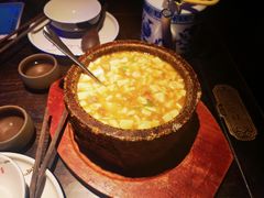 鸡汤虾仁豆腐-绿茶餐厅(西湖银泰百货店)