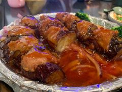 泰式铁板酿茄瓜-小和庆·知味(首铸万科店)