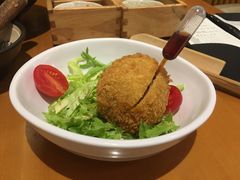 酥炸猪肉裹温泉蛋-胜博殿日式炸猪排(侨福芳草地店)