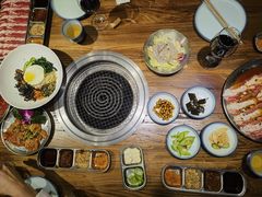 -明洞阿姨·韩式酱蟹烤肉·创意料理(三元桥店)