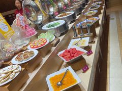 自助取餐区-非烤勿扰自助烤肉海鲜火锅(凤岗沃尔玛店)