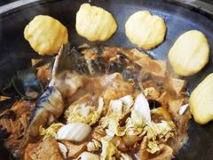 -北京龙庆四季香农家饭庄·灶台鱼·碳烤虹鳟鱼(龙庆峡店)