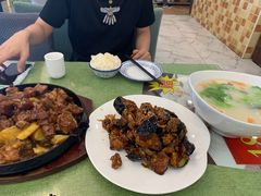 焦糖茄子牛肉粒-桃子餐厅·天津菜(红星路直营店)