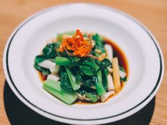 干葱菌菇灼菜心-新太二·鲜料川菜(群光广场店)