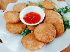 自制墨鱼饼-明记海鲜大排档(巽寮湾店)