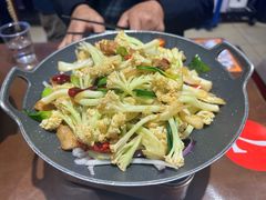 干锅有机花菜-食藕·武昌鱼(古德寺店)