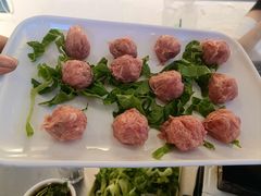 猪肉丸子-渔顺生·顺德鱼生·粥底火锅·桑拿鸡(渔人码头店)