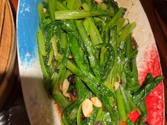 豆豉鲮鱼炒油麦菜-粤·向群饭店(麓景路店)