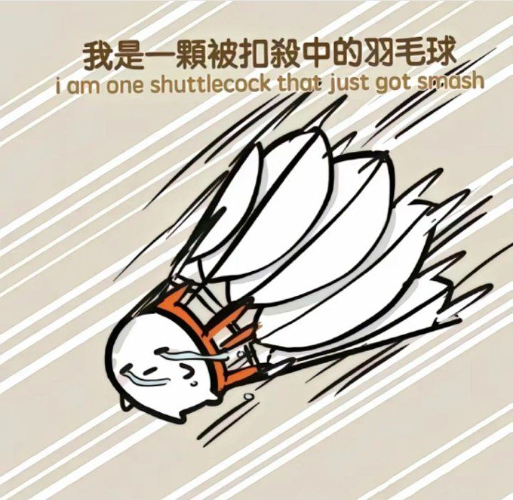 可可爱爱羽毛球表情包🏸