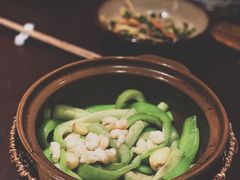 湖虾仁玉带丝瓜-南京大牌档(济南万象城店)