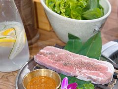 -明洞阿姨·韩式酱蟹烤肉·创意料理(三元桥店)