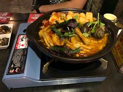 老表记鸳鸯螺丝鸭脚煲-老表记广西宵夜螺蛳鸭脚煲(西大店)