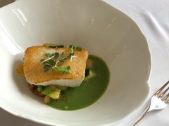 炙烤冰岛比目鱼-Jean Georges