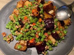 豆角肉沫烧茄子-上屿水产(鼓浪屿一店)
