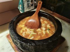 石锅鸡汤豆腐-绿茶餐厅(光谷世界城步行街店)
