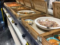 自助取餐区-圣罗巴海鲜自助(黑金店)