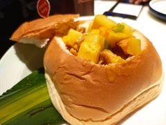咖喱面包鸡-绿茶餐厅(松江万达店)